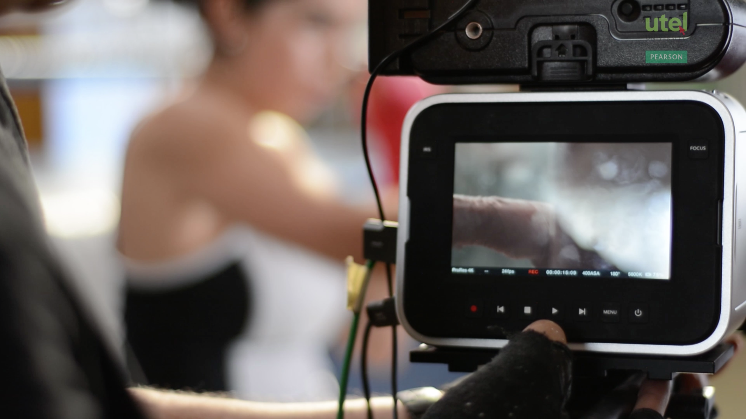 Detrás de cámaras UTEL