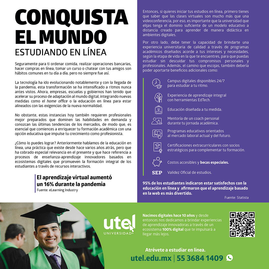 Conquista el mundo estudiando en línea Conquista el mundo estudiando en línea